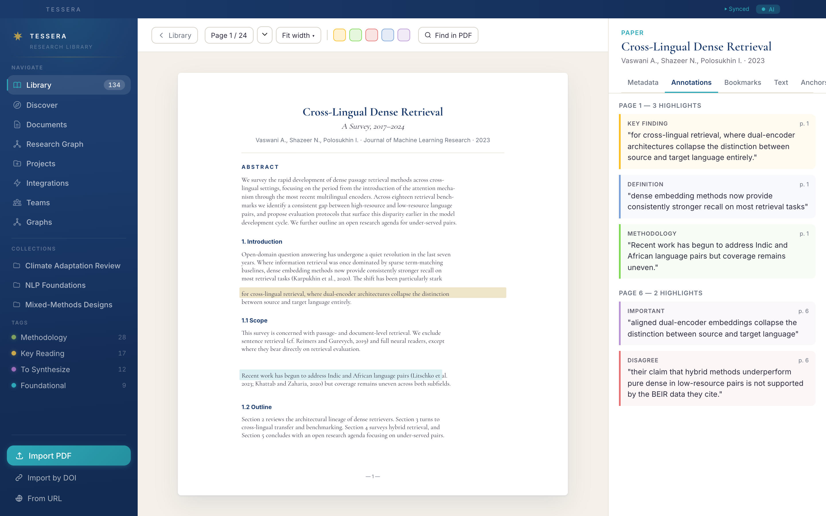 Read closely, annotate precisely.